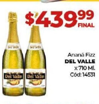Diarco Ananá Fizz Del Valle oferta