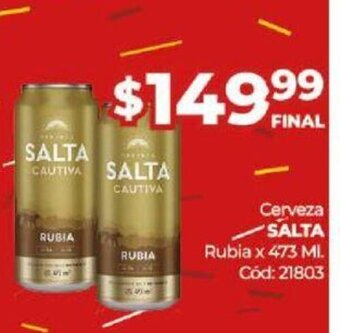 Diarco Cerveza Salta oferta