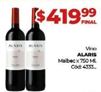 Diarco Vino Alaris oferta
