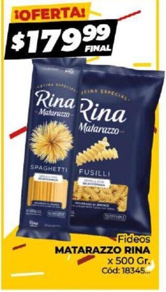 Diarco Fideos Matarazzo Rina oferta