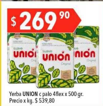 Hergo Yerba union c palo 4flex oferta