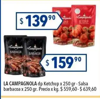 Hergo La campagnola dp ketchup salsa barbacoa oferta