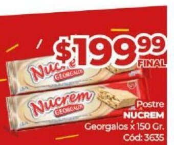 Diarco Postre Nucrem oferta