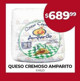 Supermercados Tadicor Queso cremoso amparito oferta