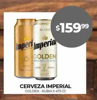 Supermercados Tadicor Cerveza imperial golden rubia oferta