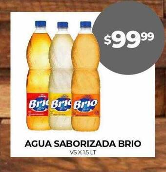 Supermercados Tadicor Agua saborizada brio oferta