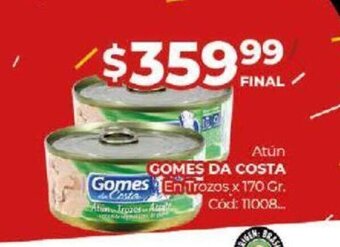 Diarco Atún Gomes Da Costa oferta