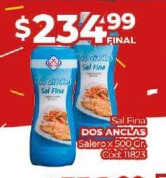 Diarco Sal Fina Dos Anclas oferta