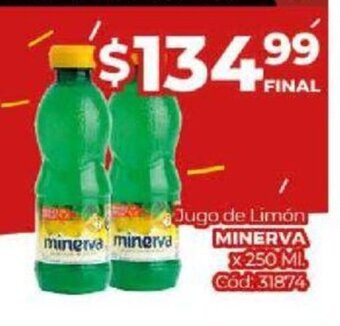 Diarco Jugo de Limon Minerva oferta