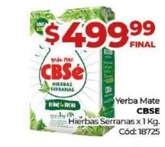 Diarco Yerba Mate CBSÉ oferta