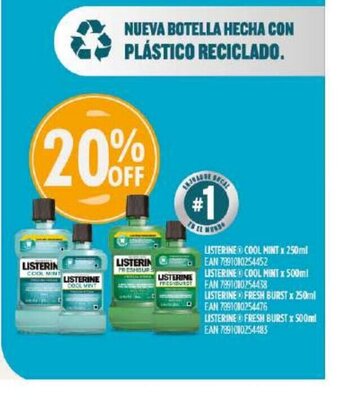 Diarco Listerine oferta