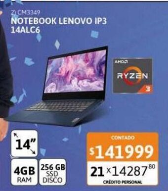 Cetrogar Notebook lenovo oferta
