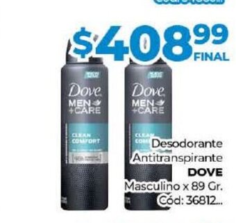 Diarco Desodorante Antitranspirante Dove oferta