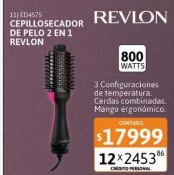 Cetrogar Cepillo secador de pelo 2 en 1 revlon oferta