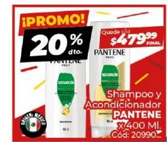 Diarco Shampoo y Acondicionador Pantene oferta