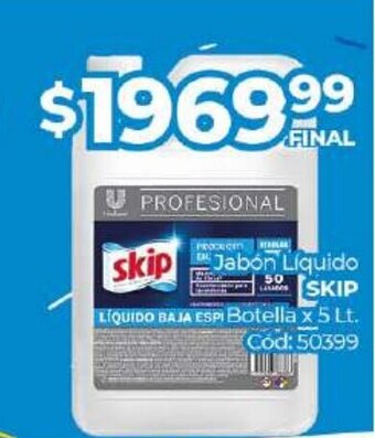 Diarco Jabón Líquido Skip botella oferta