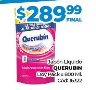 Diarco Jabón Líquido Querubin oferta