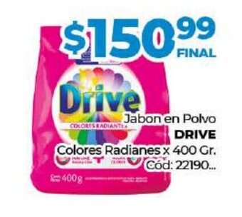 Diarco Jabon en Polvo Drive oferta