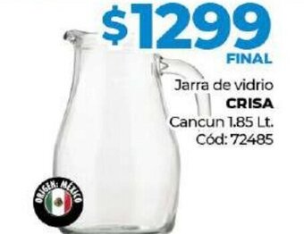 Diarco Jarra de Vidrio Crisa oferta