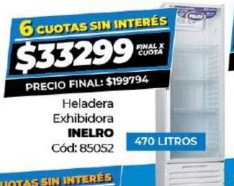Diarco Heladera Exhibidora Inelro oferta
