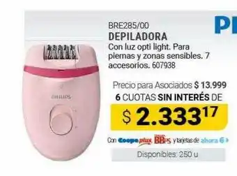 Cooperativa Obrera Philips bre285-00 depiladora oferta