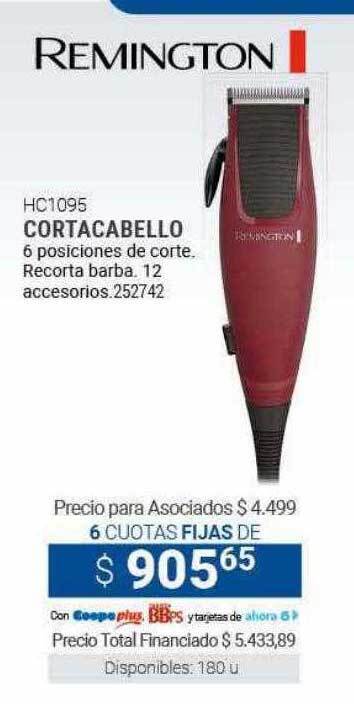 Remington discount hc1095 precio