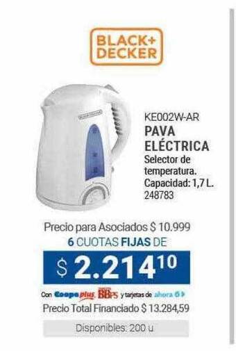 Cooperativa Obrera Pava eléctrica oferta
