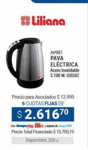 Cooperativa Obrera Pava eléctrica oferta