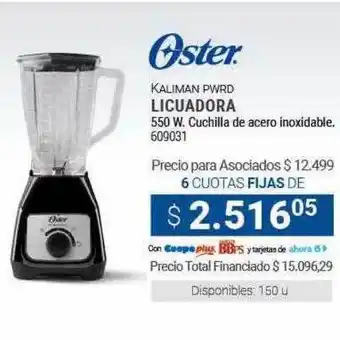 Cooperativa Obrera Oster licuadora oferta