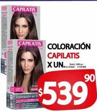 Supermercados Mariano Max Coloración capilatis oferta