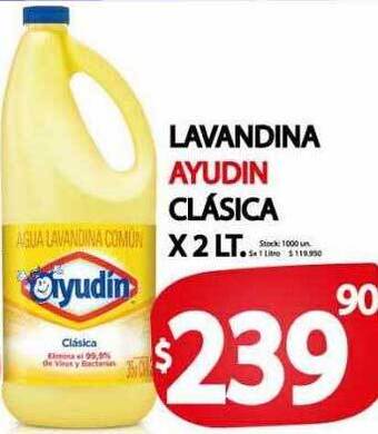 Supermercados Mariano Max Lavandina ayudin clásica oferta