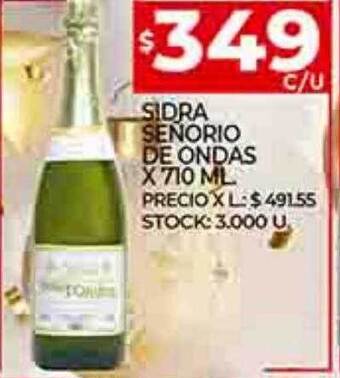 Sidra senorio de ondas