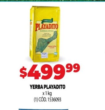 Makro Yerba Playadito oferta