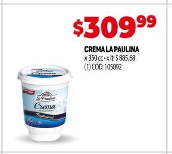 Makro Crema La Paulina oferta