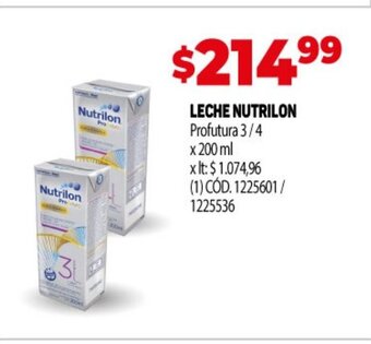 Makro Leche Nutrilon oferta
