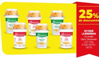 Makro En Yogur La Serenisima oferta