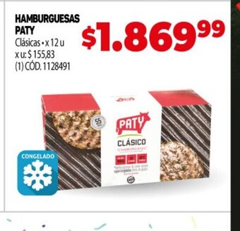 Makro Hamburguesas Paty oferta