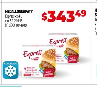 Makro Medallones Paty oferta