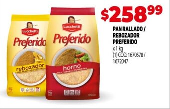 Makro Pan Rallado / Rebozador Preferido oferta