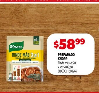 Makro Preparado Knorr oferta