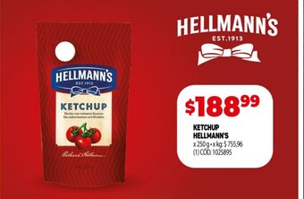 Makro Ketchup Hellmann's oferta