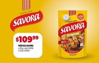 Makro Mostaza Savora oferta