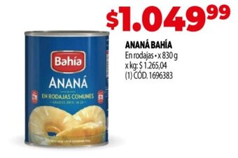 Makro Anana Bahia oferta