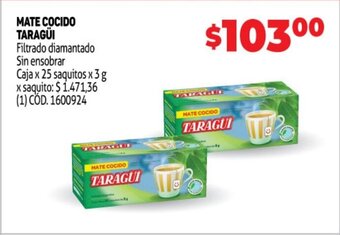 Makro Mate Cocido Taragui oferta
