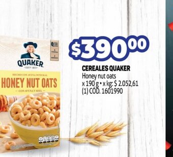 Makro Cereales Quaker oferta