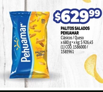 Makro Palitos Salados Pehuamar oferta
