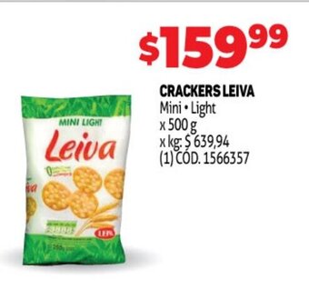 Makro Crackers Leiva oferta