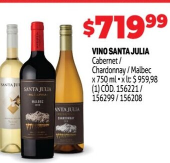 Makro Vino Santa Julia oferta