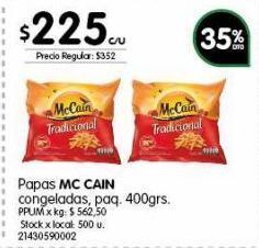 Jumbo Papas mc cain 400g oferta