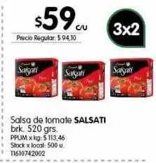 Jumbo Salsa de tomate salsati 520g oferta
